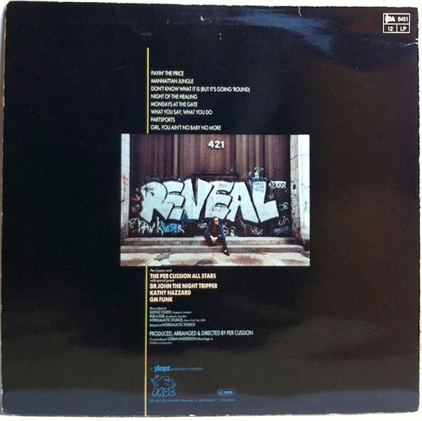 Per Cussion - Beatwave | Frog Records (FROG 85002) - 2