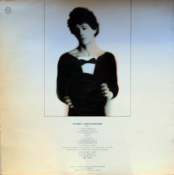 Lou Reed - Coney Island Baby | RCA Victor (APL1-0915) - 2 Lou Reed - Coney Island Baby | RCA Victor (APL1-0915) - 2