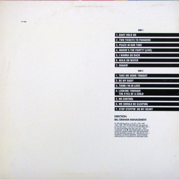 Eddie Money - Greatest Hits Sound Of Money | Columbia (1P 7982) - 2 Eddie Money - Greatest Hits Sound Of Money | Columbia (1P 7982) - 2