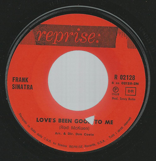 Frank Sinatra - Love's Been Good To Me | Reprise Records (R 02128) - 3 Frank Sinatra - Love's Been Good To Me | Reprise Records (R 02128) - 3