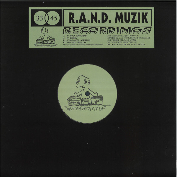 A² , Andy Panayi , Stopouts - RM12015 | R.A.N.D. Muzik Recordings (RM12015)