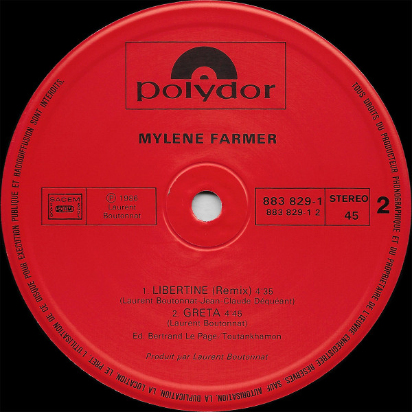 Mylène Farmer - Libertine | Polydor (883 829-1) - 4