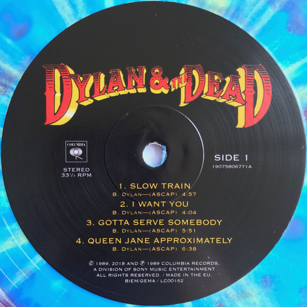 Bob Dylan & The Grateful Dead - Dylan & The Dead | Columbia (19075806771) - 3 Bob Dylan & The Grateful Dead - Dylan & The Dead | Columbia (19075806771) - 3