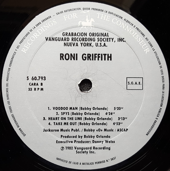 Roni Griffith - Roni Griffith | Vanguard (S 60.793) - 4 Roni Griffith - Roni Griffith | Vanguard (S 60.793) - 4