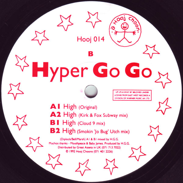 Hyper Go Go - High | Hooj Choons (Hooj 014)