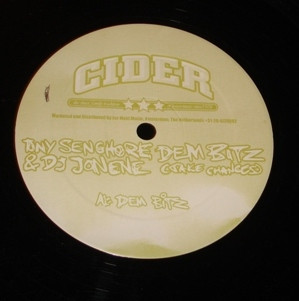 Tony Senghore & DJ Jonene - Dem Bitz | Cider Records (CIDER002) - 3