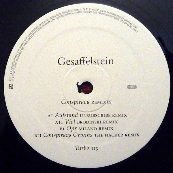 Gesaffelstein - Conspiracy Remixes | Turbo (Turbo 119) - 3 Gesaffelstein - Conspiracy Remixes | Turbo (Turbo 119) - 3