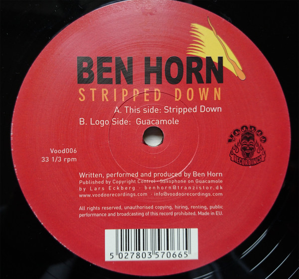 Ben Horn - Stripped Down | Voodoo Recordings (VOOD 006) - 2