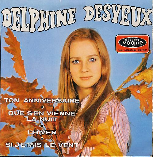 Delphine Desyeux - Ton Anniversaire | Disques Vogue (EPL 8593)