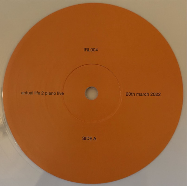 Fred again.. - Actual Life 2 Piano Live 20th March 2022 | Atlantic (IRL004) - 4