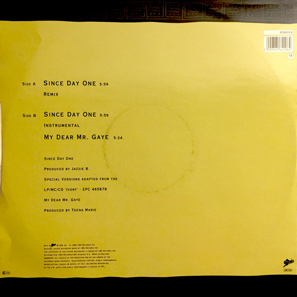 Teena Marie - Since Day One | Epic (656429 6) - 2