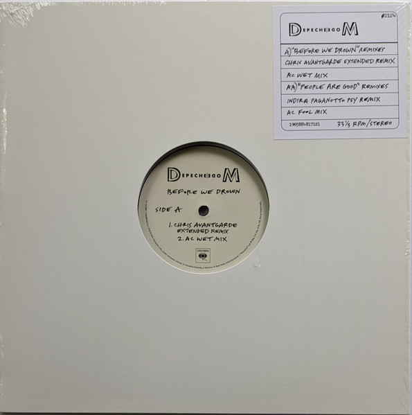 Depeche Mode - Before We Drown / People Are Good (Remixes) | Columbia (44-323988)