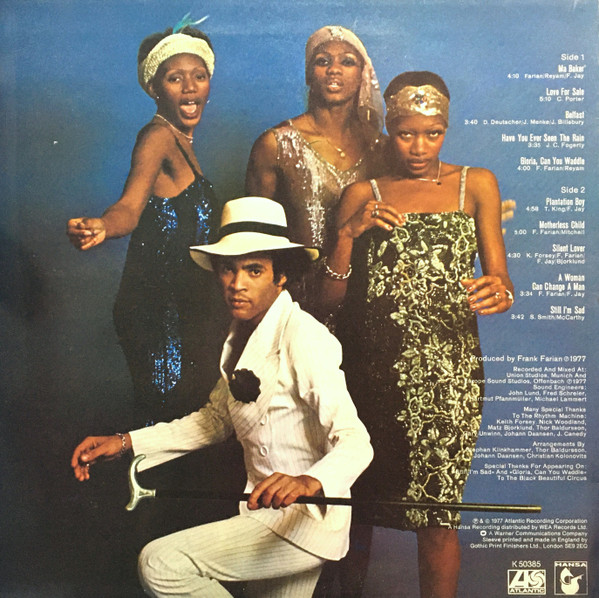 Boney M. - Love For Sale | Atlantic (K 50385) - 2 Boney M. - Love For Sale | Atlantic (K 50385) - 2