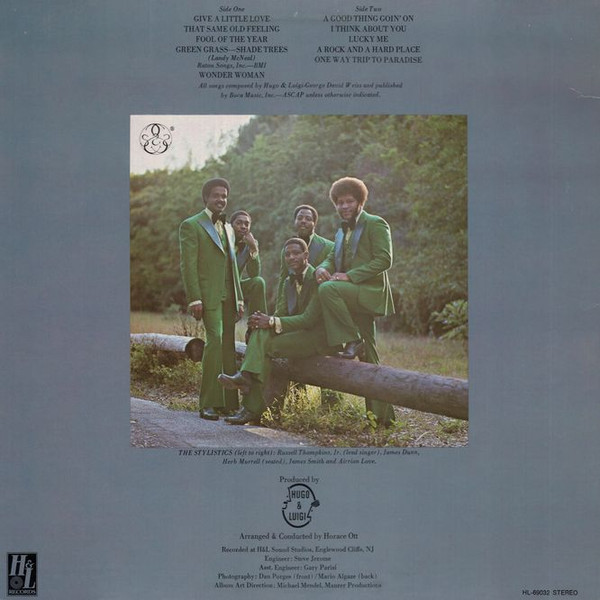 The Stylistics - Wonder Woman | H & L Records (HL-69032) - 2 The Stylistics - Wonder Woman | H & L Records (HL-69032) - 2