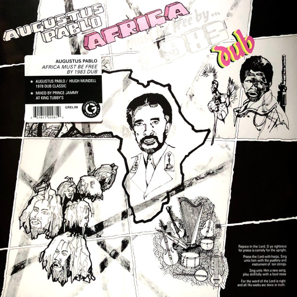 Augustus Pablo - Africa Must Be Free By 1983 Dub | Greensleeves Records (GREL 98)