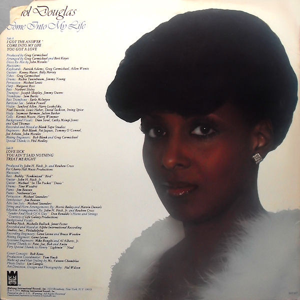 Carol Douglas - Come Into My Life | Midsong International (MSI 007) - 2