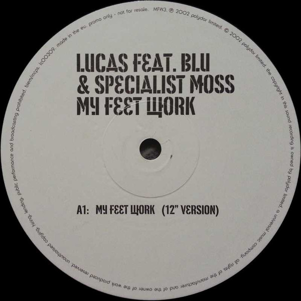 Lucas - My Feet Work | Polydor (MFW 3)