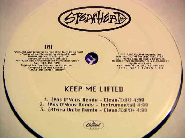 Spearhead - Keep Me Lifted | Capitol Records (SPRO 7087 6 12065 1 7) - 2 Spearhead - Keep Me Lifted | Capitol Records (SPRO 7087 6 12065 1 7) - 2