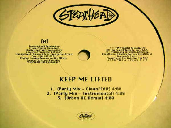 Spearhead - Keep Me Lifted | Capitol Records (SPRO 7087 6 12065 1 7) - main Spearhead - Keep Me Lifted | Capitol Records (SPRO 7087 6 12065 1 7) - main