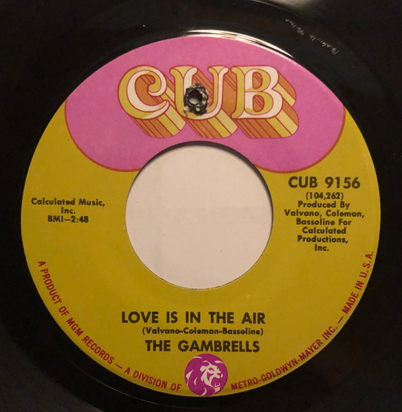 The Gambrells - Love Is In The Air | Cub (CUB-9156)