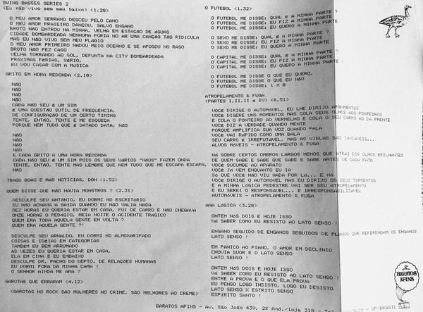 Akira S & As Garotas Que Erraram - Akira S & As Garotas Que Erraram | Baratos Afins (BA-029) - 2