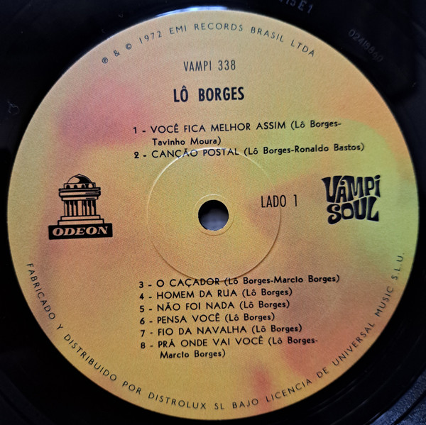 Lo Borges - Lo Borges | Vampi Soul (VAMPI-338) - 4 Lo Borges - Lo Borges | Vampi Soul (VAMPI-338) - 4