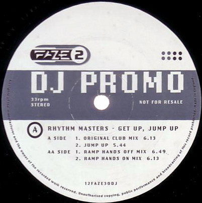 Rhythm Masters - Get Up, Jump Up | Faze 2 (12FAZE30DJ)