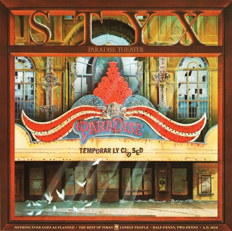 Styx - Paradise Theatre | A&M Records (L 37525)