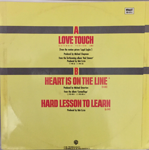 Rod Stewart - Love Touch | Warner Bros. Records (W8668(T))