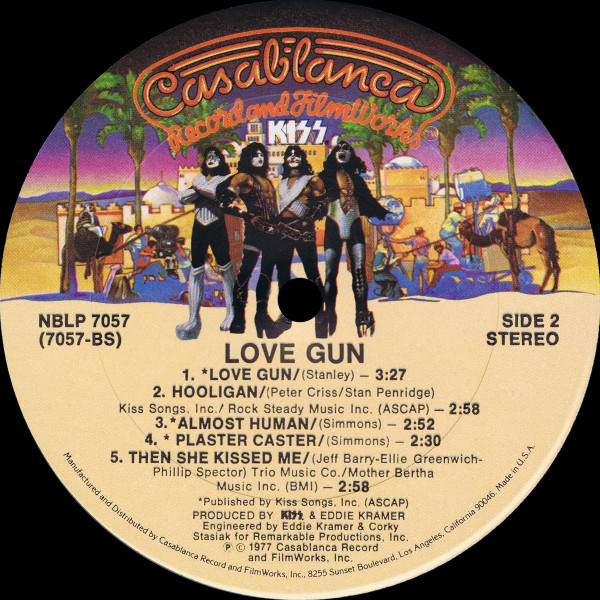 Kiss - Love Gun | Casablanca (NBLP 7057) - 4