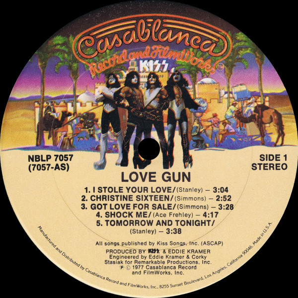 Kiss - Love Gun | Casablanca (NBLP 7057) - 3