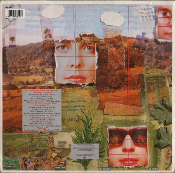 Kissing The Pink - Never Too Late To Love You | Magnet (608.298) - 2