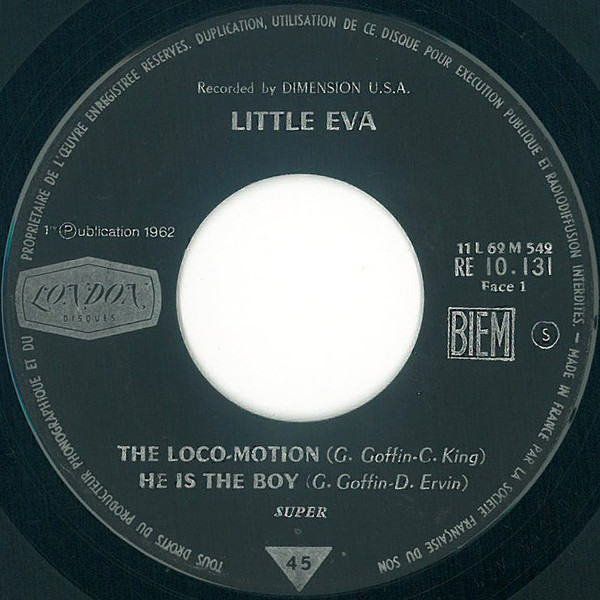 Little Eva - Loco-Motion | London Records (RE 10.131 S) - 3