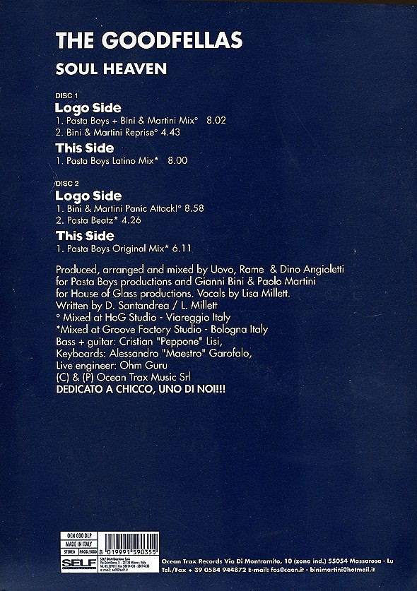The Goodfellas - Soul Heaven | Ocean Trax (OCN 030 DLP) - 4