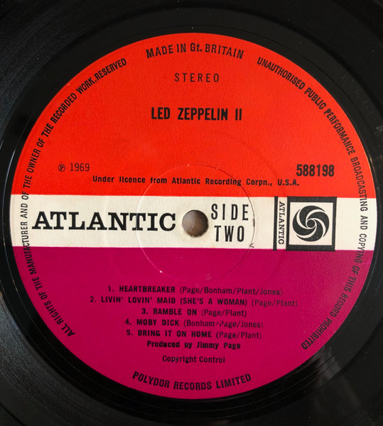 Led Zeppelin - Led Zeppelin II | Atlantic (588198) - 4 Led Zeppelin - Led Zeppelin II | Atlantic (588198) - 4