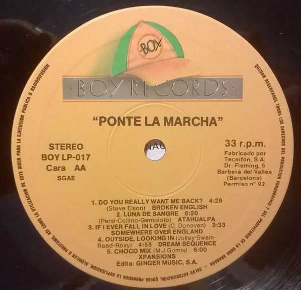 Various - Ponte... La Marcha | Boy Records (BOY LP-017) - 4