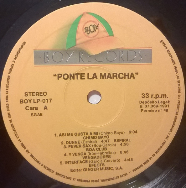 Various - Ponte... La Marcha | Boy Records (BOY LP-017) - 3
