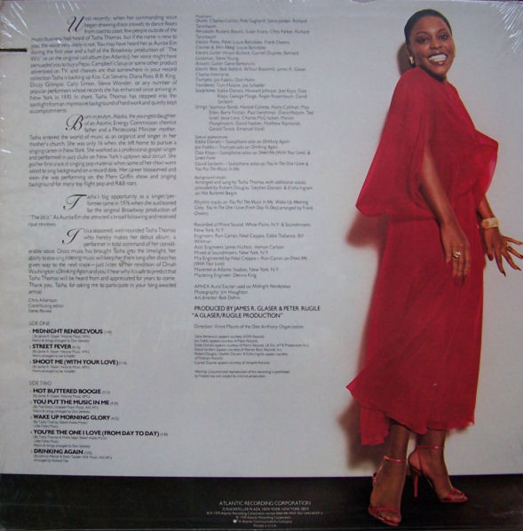 Tasha Thomas - Midnight Rendezvous | Atlantic (SD 19223) - 2