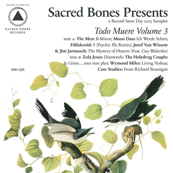 Various - Todo Muere Volume 3 | Sacred Bones Records (SBR-096)