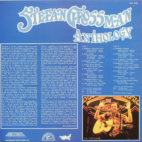 Stefan Grossman - Anthology | Kicking Mule Records (ORL 8365) - 2