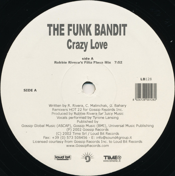 The Funk Bandits - Crazy Love | Loud Bit Records (LB128) - main