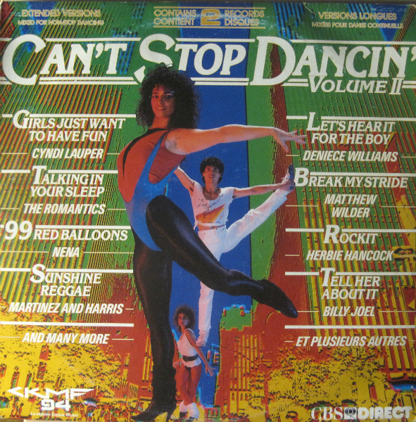 Various - Can't Stop Dancin' - Volume II | CBS Direct (DMD2-062)