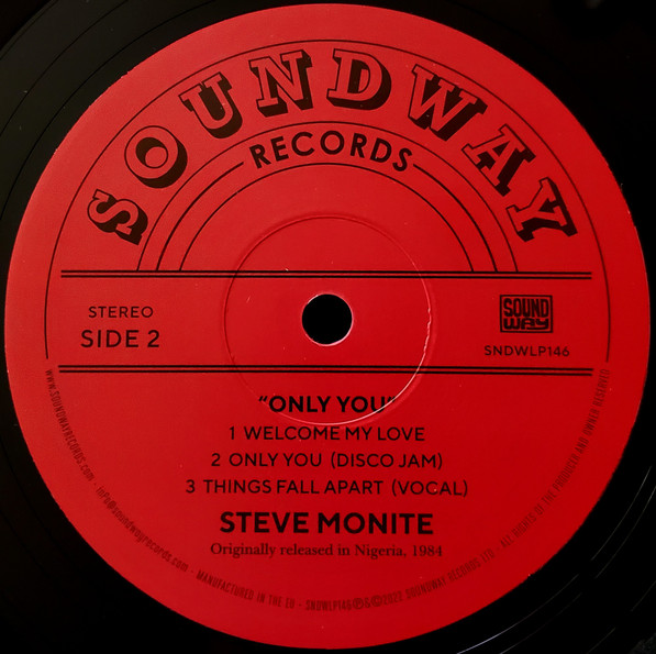 Steve Monite - Only You | Soundway (SNDWLP146) - 4