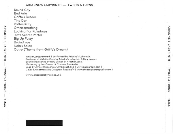 Ariadnes Labyrinth - Twists & Turns | Touched - Music For Macmillan Cancer Support (TM66) - 2