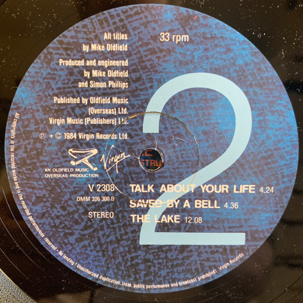 Mike Oldfield - Discovery | Virgin (V 2308) - 4