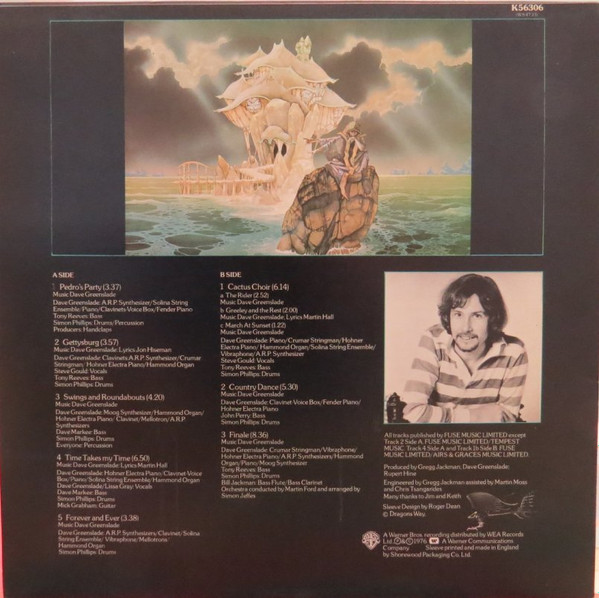 Dave Greenslade - Cactus Choir | Warner Bros. Records (K56306) - 2