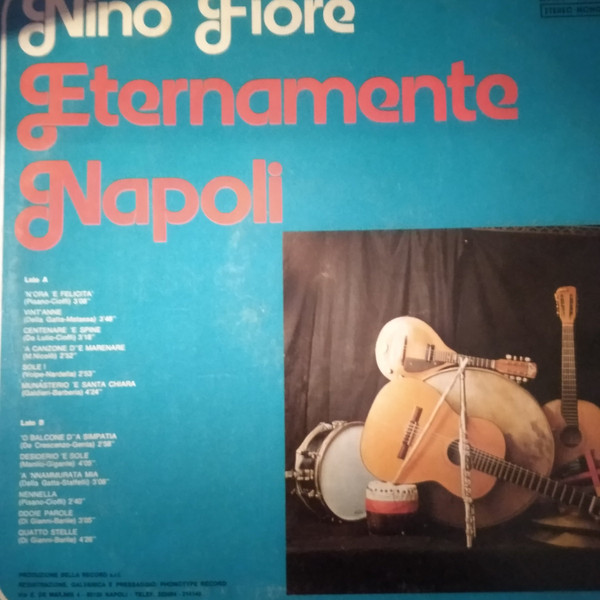 Nino Fiore - Eternamente Napoli | Bella Record (BRLP 10030) - 2