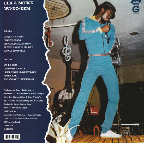 Eek-A-Mouse - Wa-Do-Dem | Greensleeves Records (GREL 31) - main Eek-A-Mouse - Wa-Do-Dem | Greensleeves Records (GREL 31) - main