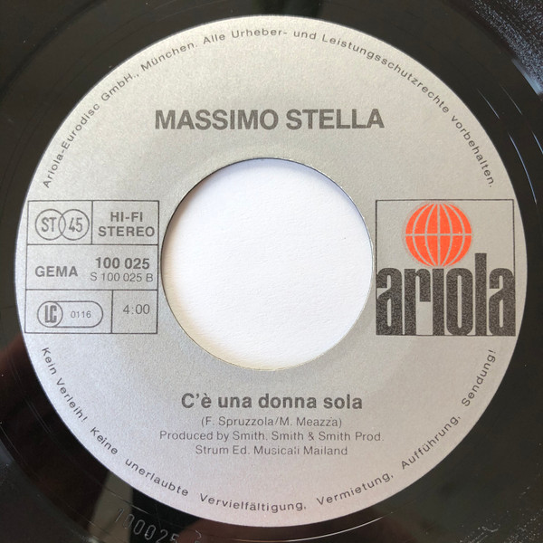 Massimo Stella - Dominica | Ariola (S 100 025) - 4