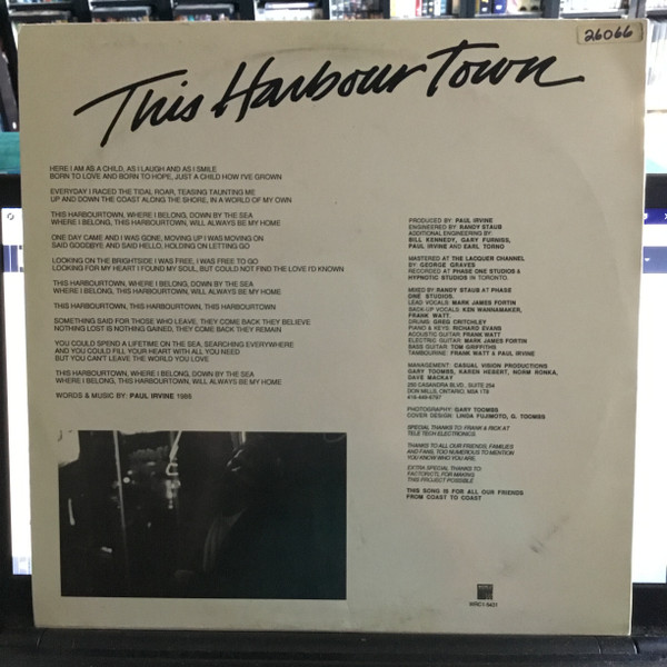 Mark James Fortin - This Harbourtown | Casual Vision Productions (TYR-45-0002) - 2